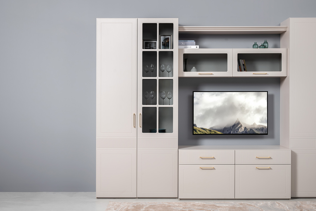 Стеклянные, Шкаф-витрина Ричфорд 16.369