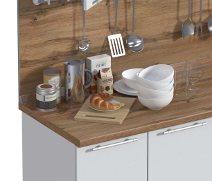 Столешница 38*1500*600 Дуб Вотан 1U/7052 в упаковке