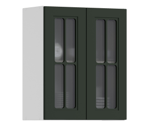 MODERN шкаф навесной со стеклом 2 дв 60х72 см