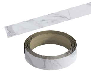 Кромка пласт 2435*44 с/к Гранит белый матовый 3027