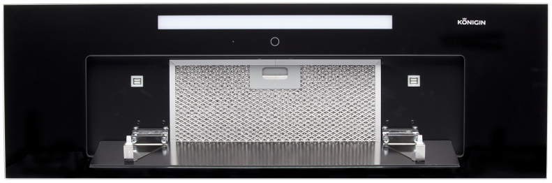 Кухонная вытяжка Navi Black Glass 90