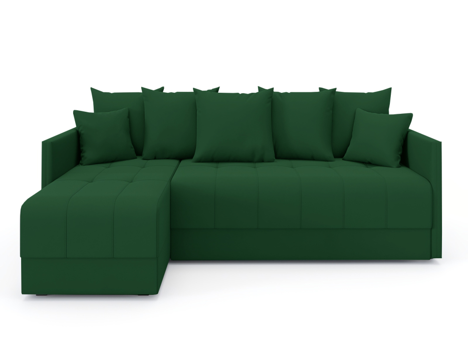 Спальня, Диван-кровать угловой Хант еврокнижка, велюр