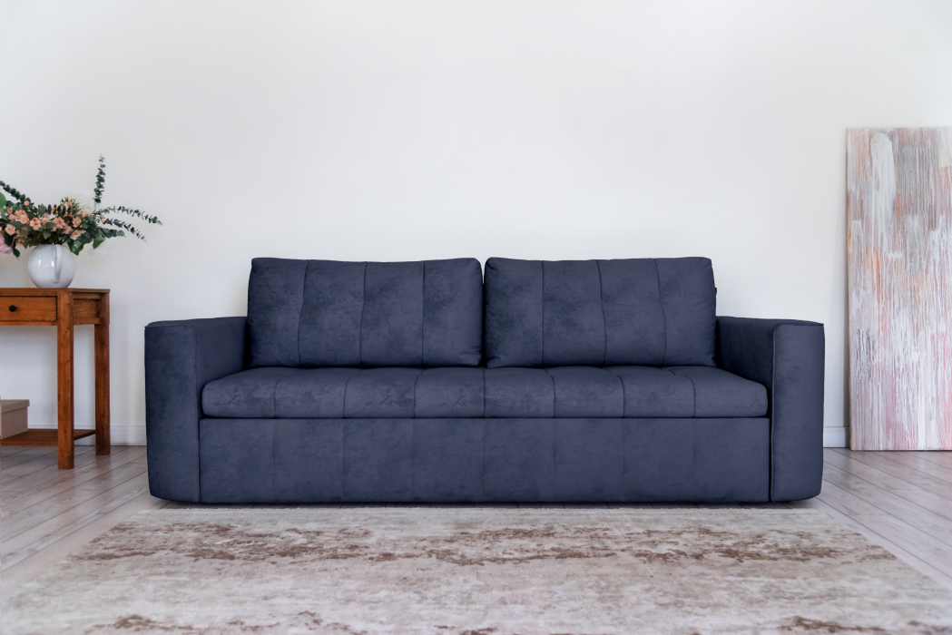 Диваны кровати со спальным местом, Прямой диван Boston, велюр