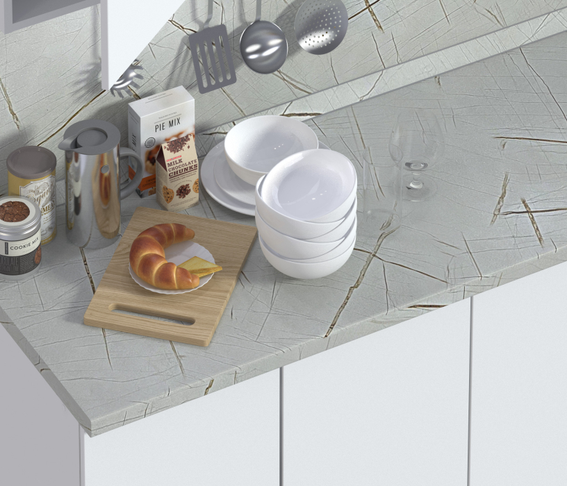 Столешницы, Столешница 38*3050*600 Пирит светлый 1U/70001 в упаковке