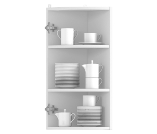 Полка торцевая Регина РПТК-30 Белый