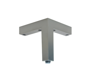 Опора пластиковая ОРУ 120 К хром матовый Кламет (комплект 4 шт)