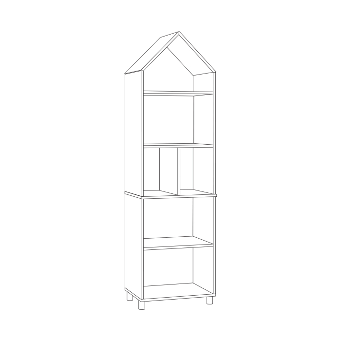 Шкафы распашные, Шкаф комбинированный Эйп 13.14