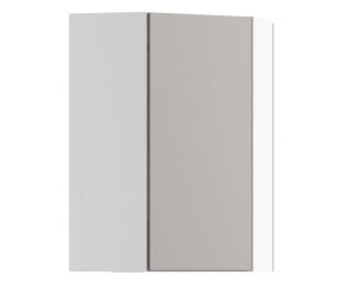 Белла шкаф навесной угловой 1 дв 60х92 см