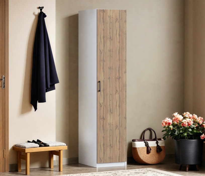 Для одежды, Шкаф однодверный Макс 500 мм, вариант №2 (ЛДСП)