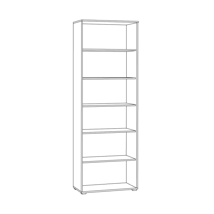 Шкафы распашные, Шкаф Остин 16.307, серый графит, дуб золотой крафт