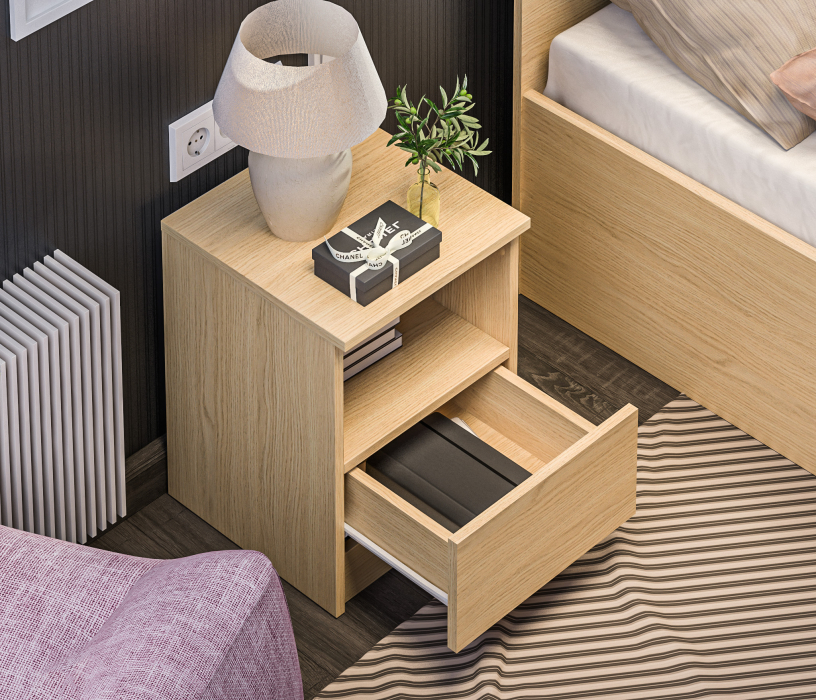 , Прикроватная тумба Альфа СБ-2957