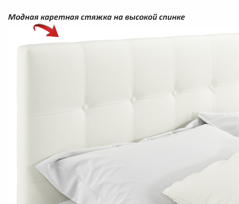 Мягкая кровать, Мягкая кровать Selesta 1600 с подъемным механизмом