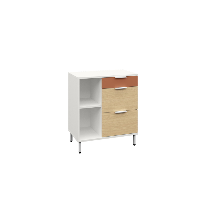 Детские тумбы, Тумба Марвэл 16.160, белый, плэйн, безмолвная пустыня