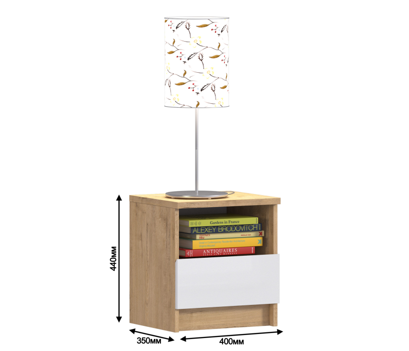 Прикроватные тумбы, Тумба прикроватная Веста СБ-2257