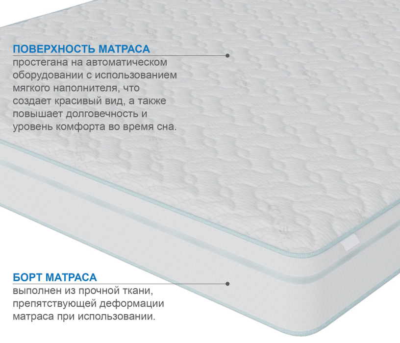 Другие размеры, Матрас Сити-Генуя в чехле Cooler 900х1900