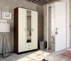 Для одежды, Шкаф Трио распашной 1,2 м ЛДСП