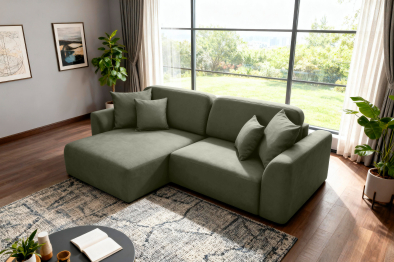 Диван угловой Спейс, Велюр