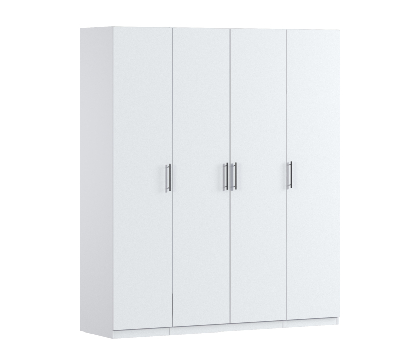 Для одежды, Шкаф четырехдверный Макс 2000 мм, вариант №3 (ЛДСП)