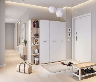 Шкаф торцевой Мамбо СБ-2754