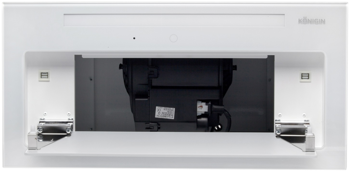 Вытяжки, Кухонная вытяжка Navi White Glass 60