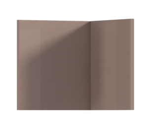 Фасад Анна ФПГУ-90 Капучино глянец