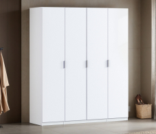 Для одежды, Шкаф четырехдверный Макс 2000 мм, вариант №4 (ЛДСП)