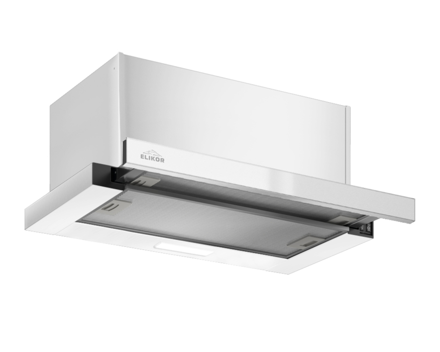 Вытяжки, Кухонная вытяжка ELIKOR Slide Glass 60П-1000